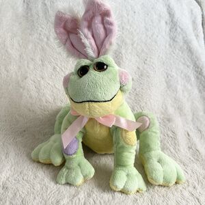 Ganz Frabbit Frog Bunny Rabbit Spring Easter Plush Toy 11” Stuffed Animal Toy